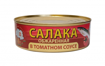 Салака обжаренная в томатном соусе (220г)